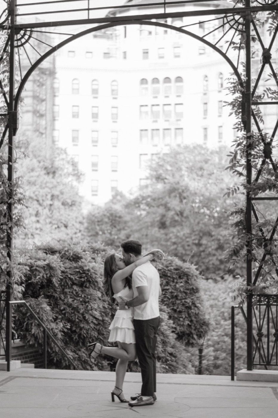 Joelle and Tyler in Central Park